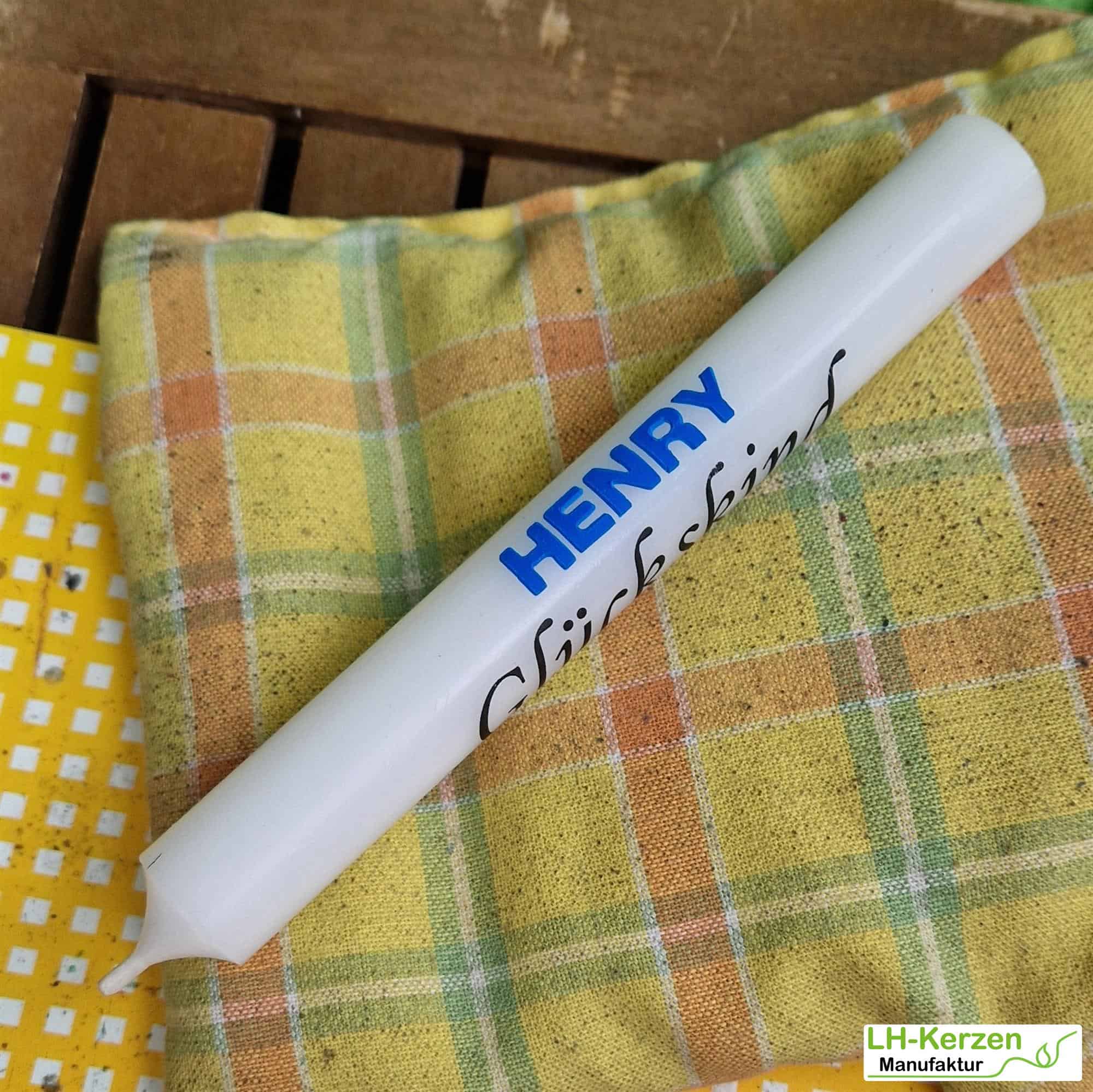 Kerzenbeschriftung Beschriftete Kerze